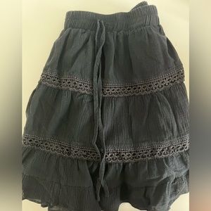 Golden Bar Skirt | XS